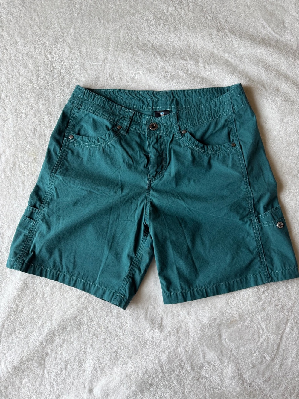 Kuhl Teal Women's Bermuda Shorts - Outdoor Utility Style